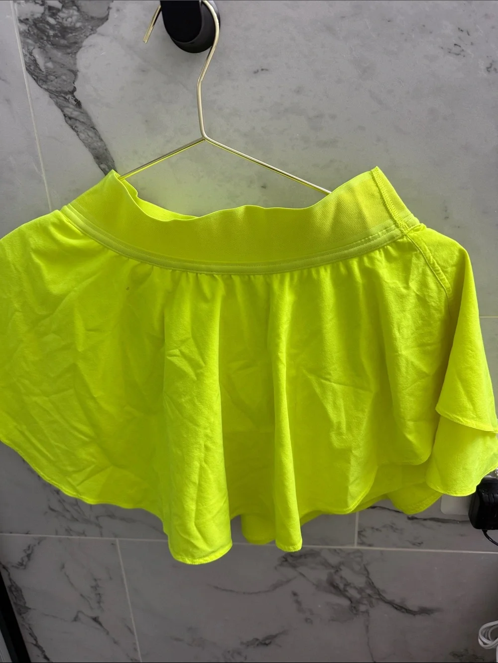 lululemon athletica Neon Yellow Circle Skirt